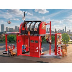 PLAYMOBIL 72191 Grande caserne de pompiers, City Action,