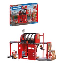 PLAYMOBIL 72191 Grande caserne de pompiers, City Action,