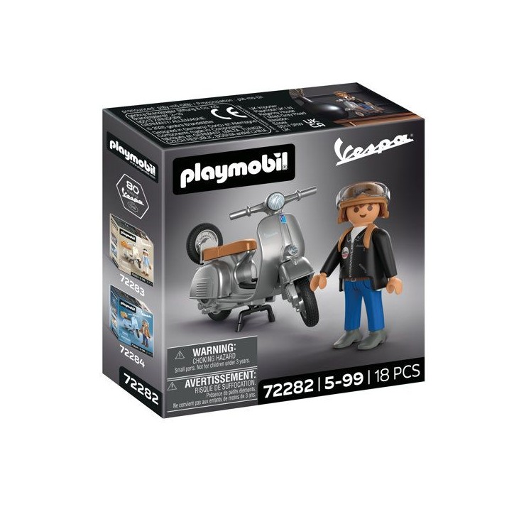 PLAYMOBIL 72282 Vespa 80eme anniversaire : Style Original