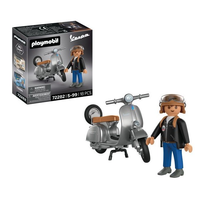 PLAYMOBIL 72282 Vespa 80eme anniversaire : Style Original