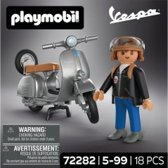 PLAYMOBIL 72282 Vespa 80eme anniversaire : Style Original