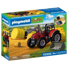 PLAYMOBIL Country 72305 Tracteur fourche a paille