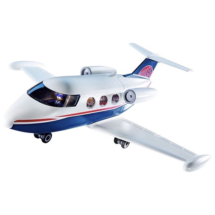 PLAYMOBIL 70533 Jet privé, City action, My life, 45 pieces, monde miniature pour enfant des 4 ans