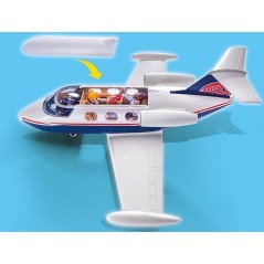 PLAYMOBIL 70533 Jet privé, City action, My life, 45 pieces, monde min