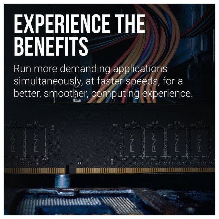 Module mémoire - PNY - MD16GSD42666-SB - DDR4 - 2666MHz - 16Go Module mémoire - PNY - MD16GSD42666-SB - DDR4 - 2666MHz - 16Go