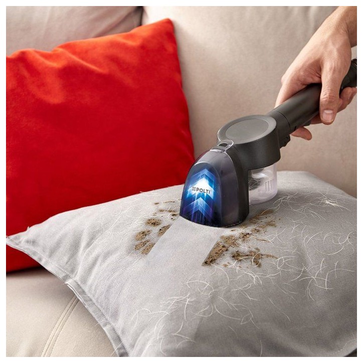 Brosse pour poils d'animaux - POLTI - STAINOVER - bac collecteur intégré - nettoyage en profondeur