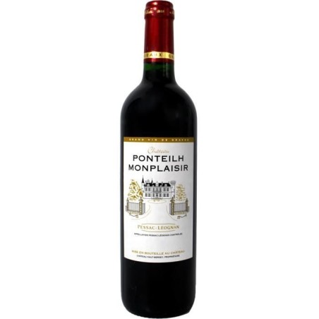 Château Ponteilh Monplaisir 2012 Pessac-Léognan - Vin rouge de Borde