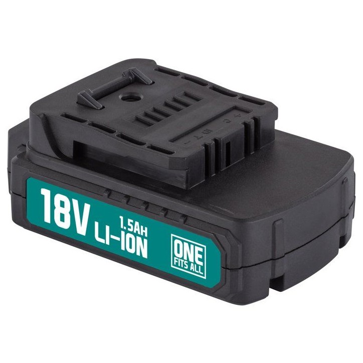 Batterie - POWERPLUS - 1500 mAh - 18 V - 3 voyants LED indiquant la charge restante Batterie - POWERPLUS - 1500 mAh - 18 V - 3 voyants LED indiquant la charge restante
