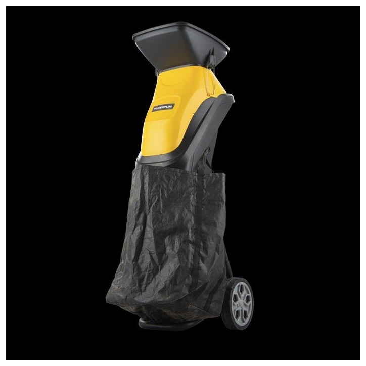 Broyeur de végétaux - POWERPLUS - 2500 W - Epaisseur jusqu'a 44 mm Broyeur de végétaux - POWERPLUS - 2500 W - Epaisseur jusqu'a 44 mm