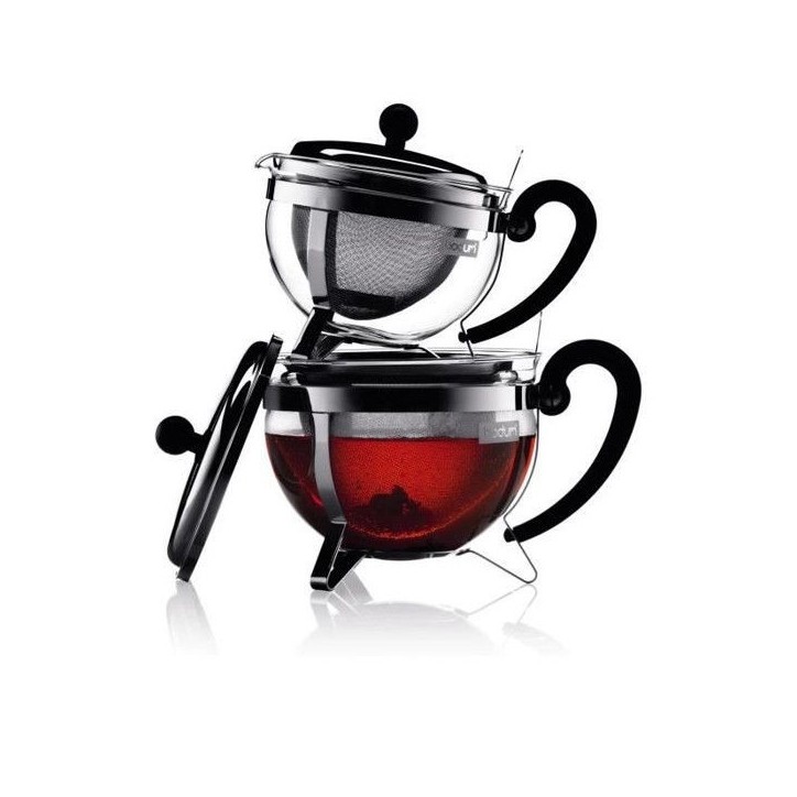 Théiere - BODUM - Chamboard - Tamis en inox - 1.3 l - Brillant