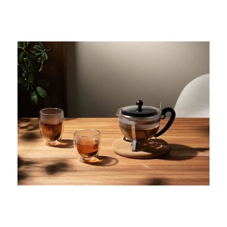 Théiere - BODUM - Chamboard - Tamis en inox - 1.3 l - Brillant
