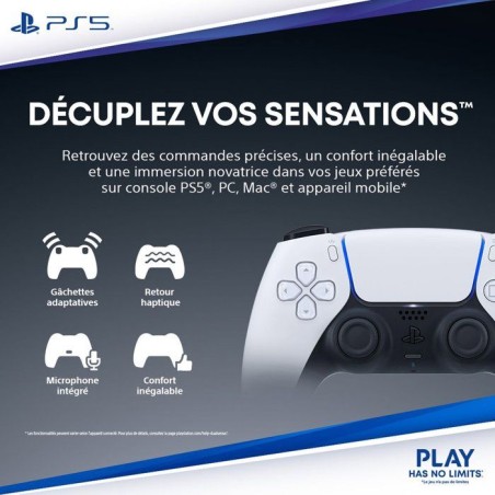Manette sans fil DualSense - Chroma Teal I PS5 et PC