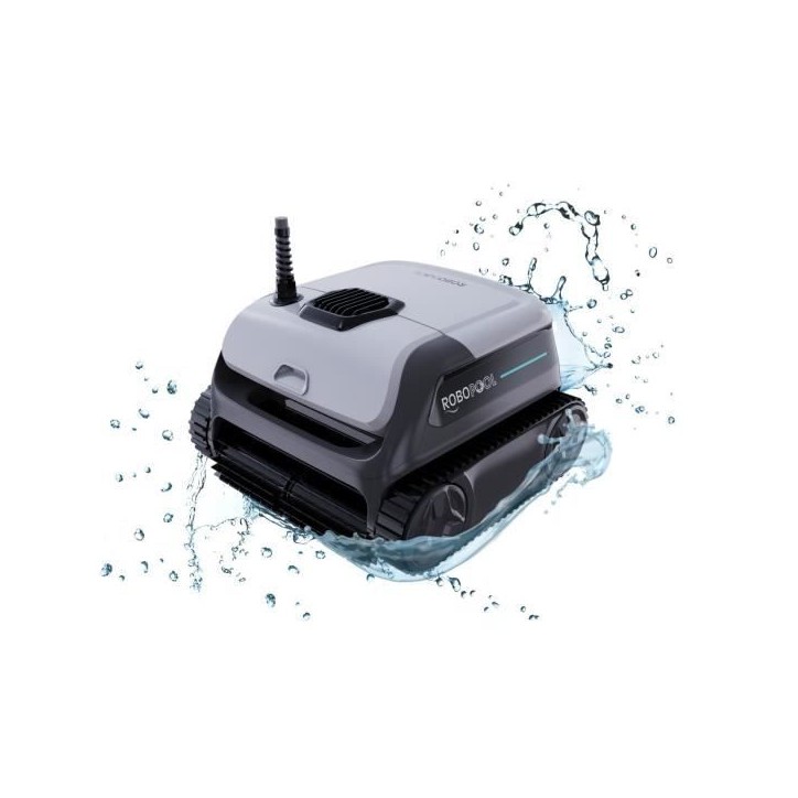Robot aspirateur - Bestway - Graphite - nettoie fond et parois - 4x8m max Robot aspirateur - Bestway - Graphite - nettoie fond et parois - 4x8m max
