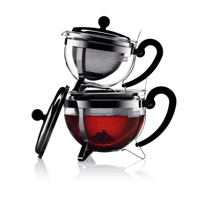 Théiere - BODUM - Chamboard - Tamis en inox - 1 l - Brillant