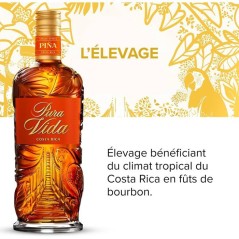 Pura Vida - Piña - Rhum - 37,5% Vol. - 70cl