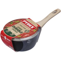 Casserole avec couvercle - PYREX - Cook & Care - 16 cm - Anti-adhéren