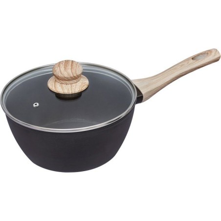 Casserole avec couvercle - PYREX - Cook & Care - 20 cm - Anti-adhérent - Induction - Sans PFAS