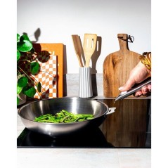 Poele - PYREX - Infinity - 20 cm - Inox - Poignée amovible - Sans poi