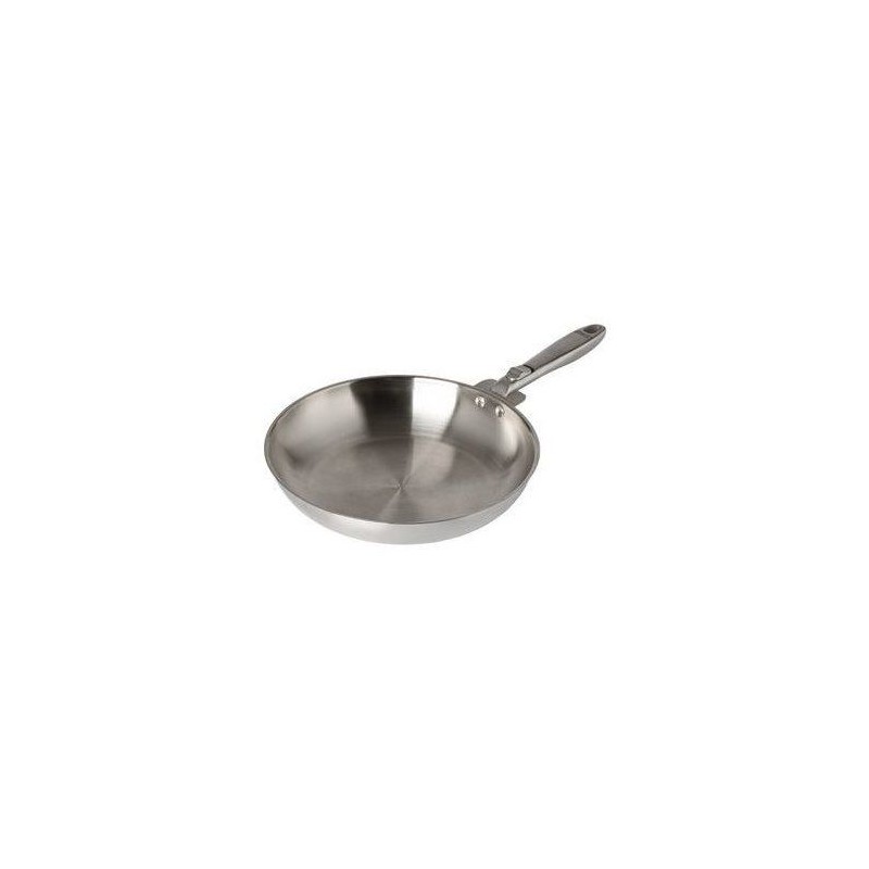 Poele - PYREX - Infinity - 28 cm - Inox - Poignée amovible - Sans poi