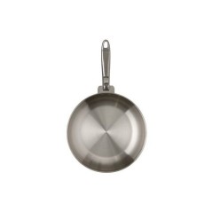 Poele - PYREX - Infinity - 28 cm - Inox - Poignée amovible - Sans poignée