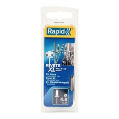 RAPID Rivets XL Ø4.8 x 20 mm 25 pcs