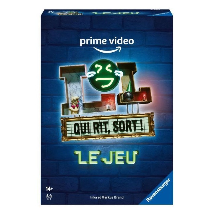 LOL : qui rit, sort ! Jeu d'ambiance en famille ou entre amis, Des 14 ans, Mixte, 27587, Version française, Ravensburger LOL : qui rit, sort ! Jeu d'ambiance en famille ou entre amis, Des 14 ans, Mixte, 27587, Version française, Ravensburger