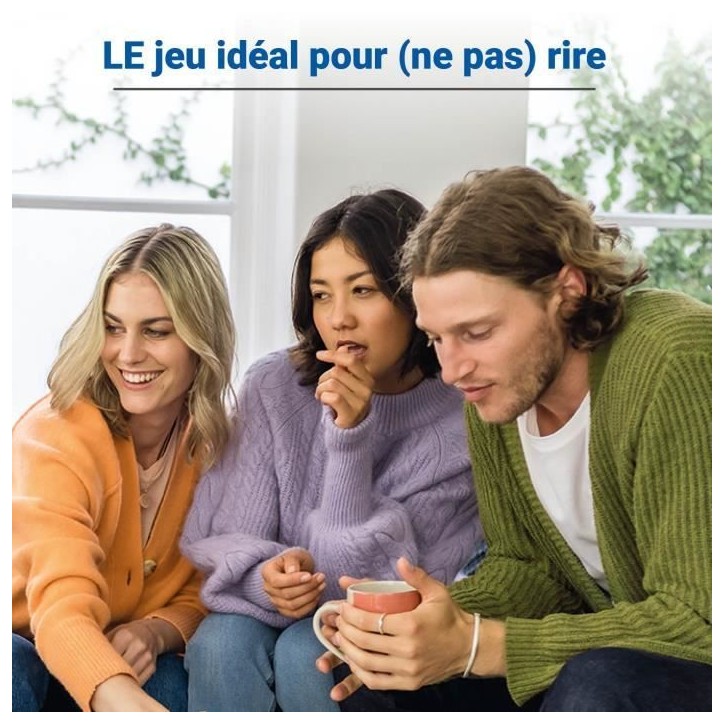 LOL : qui rit, sort ! Jeu d'ambiance en famille ou entre amis, Des 14 ans, Mixte, 27587, Version française, Ravensburger LOL : qui rit, sort ! Jeu d'ambiance en famille ou entre amis, Des 14 ans, Mixte, 27587, Version française, Ravensburger