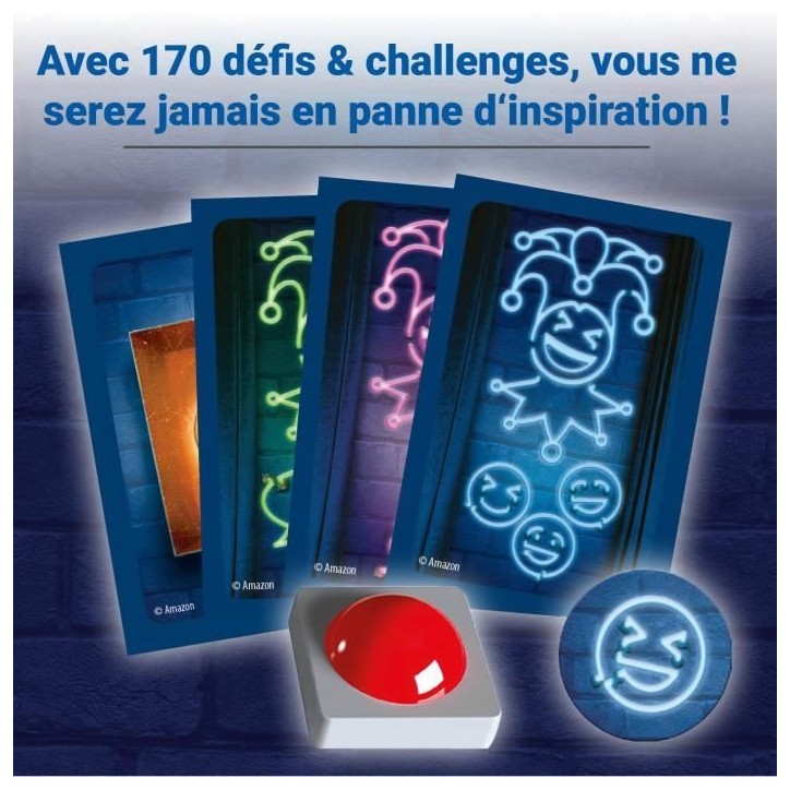 LOL : qui rit, sort ! Jeu d'ambiance en famille ou entre amis, Des 14 ans, Mixte, 27587, Version française, Ravensburger LOL : qui rit, sort ! Jeu d'ambiance en famille ou entre amis, Des 14 ans, Mixte, 27587, Version française, Ravensburger