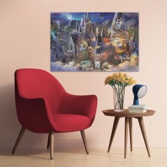 Puzzle 3000 pieces Vue sur le château de Poudlard / Harry Potter, des