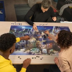 Puzzle 3000 pieces Vue sur le château de Poudlard / Harry Potter, des