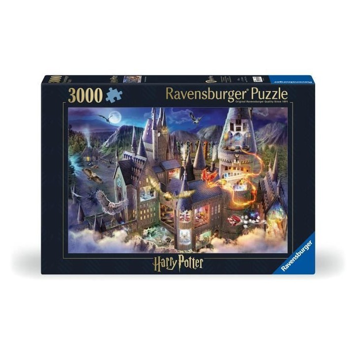 Puzzle 3000 pieces Vue sur le château de Poudlard / Harry Potter, des 14 ans, 17561, Ravensburger Puzzle 3000 pieces Vue sur le château de Poudlard / Harry Potter, des 14 ans, 17561, Ravensburger