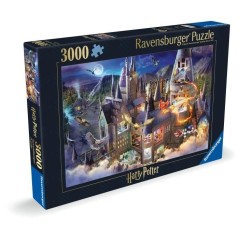 Puzzle 3000 pieces Vue sur le château de Poudlard / Harry Potter, des