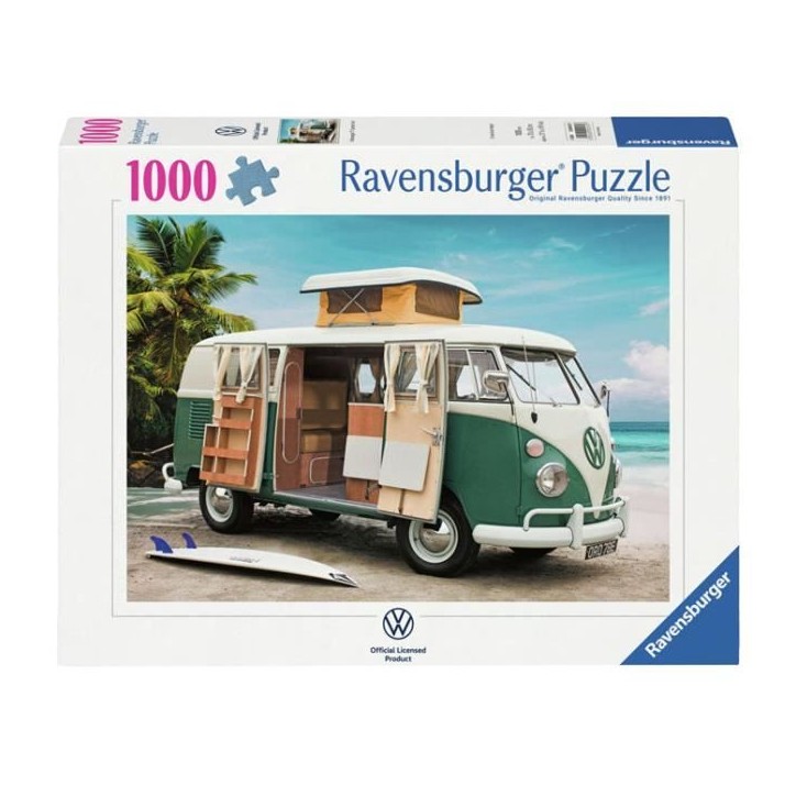 Puzzles Adultes 1000 pieces - Volkswagen T1 Camper Van