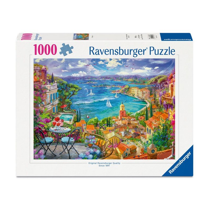 Ravensburger - Puzzle Adulte - Puzzle 1000 pieces - Saint-Tropez - des