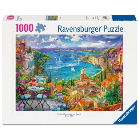 Ravensburger - Puzzle Adulte - Puzzle 1000 pieces - Saint-Tropez - des