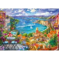 Ravensburger - Puzzle Adulte - Puzzle 1000 pieces - Saint-Tropez - des