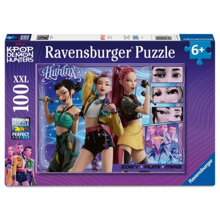 Ravensburger - Puzzle Enfant 100 pieces XXL - KPop Demon Hunters - des