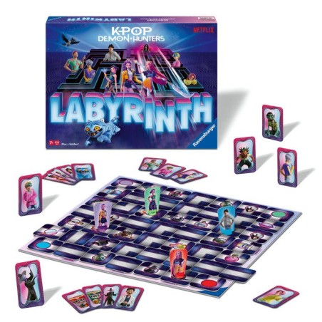 Ravensburger - KPop Demon hunters - Jeu de Société Classique - Enfant et Famille - 2 a 4 Joueurs des 7 Ans - 12002422