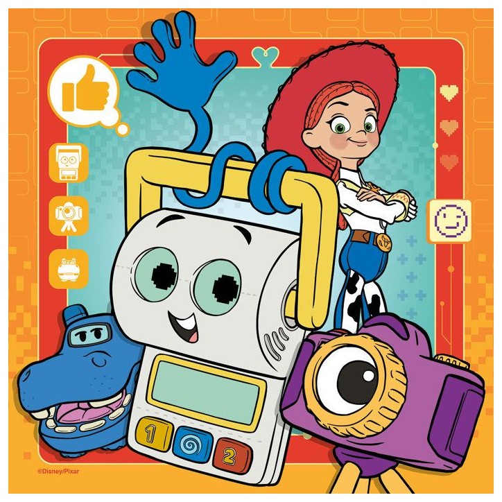 Ravensburger-Puzzle Enfant 3x49 pieces-En mission/Toy Story 5-des 5 ans-Puzzle de qualité supérieure-3 posters inclus-12004284 Ravensburger-Puzzle Enfant 3x49 pieces-En mission/Toy Story 5-des 5 ans-Puzzle de qualité supérieure-3 posters inclus-12004284