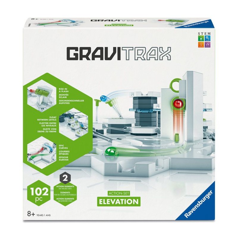 Ravensburger - Gravitrax - Starter Set 102 pieces - Circuit de billes