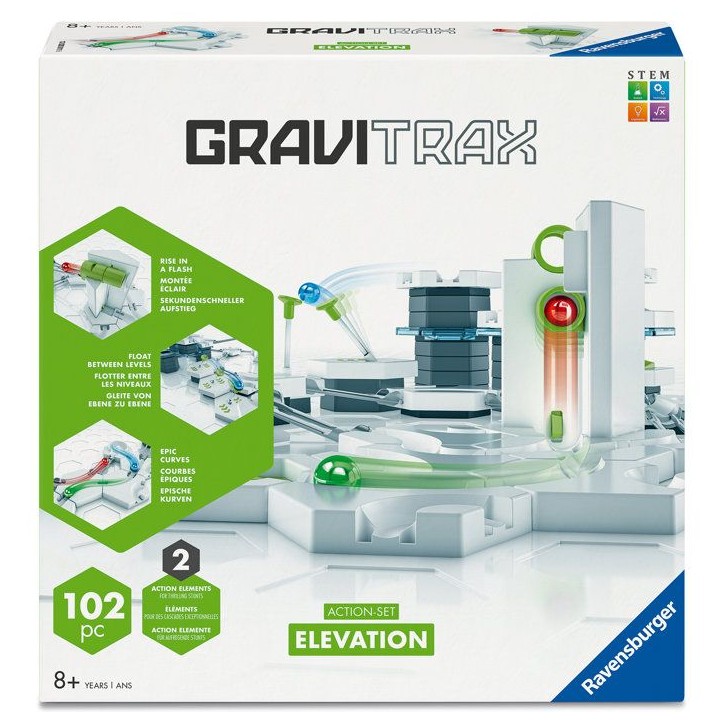 Ravensburger - Gravitrax - Starter Set 102 pieces - Circuit de billes - Jeu de construction créatif - Des 8 ans - 12020011