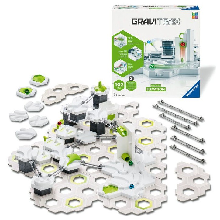 Ravensburger - Gravitrax - Starter Set 102 pieces - Circuit de billes - Jeu de construction créatif - Des 8 ans - 12020011
