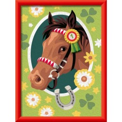 Ravensburger – CreArt Kids 18x24cm – Numéro d'Art – Cheval de c