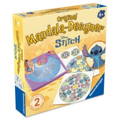 Ravensburger – Mandala Designer – Stitch – Dessin – Loisir créatif – Pochoirs – Disney – Des 6 ans – 12028015