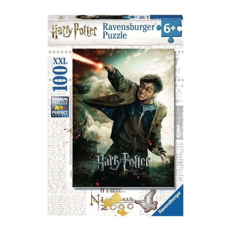 Puzzle Harry Potter 100 pieces XXL - Le monde fantastique d'Harry Pott