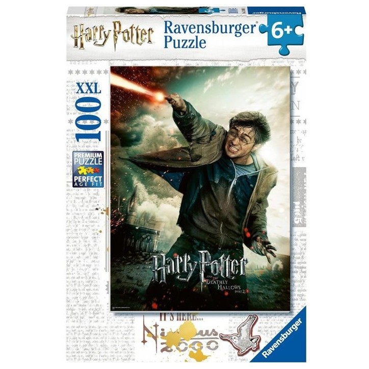 Puzzle Harry Potter 100 pieces XXL - Le monde fantastique d'Harry Potter - Ravensburger Puzzle Harry Potter 100 pieces XXL - Le monde fantastique d'Harry Potter - Ravensburger