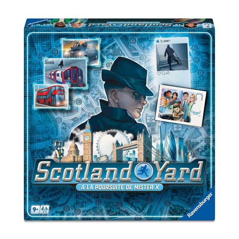 Ravensburger - Scotland Yard - Jeu pour les familles - 2 a 6 joueurs d