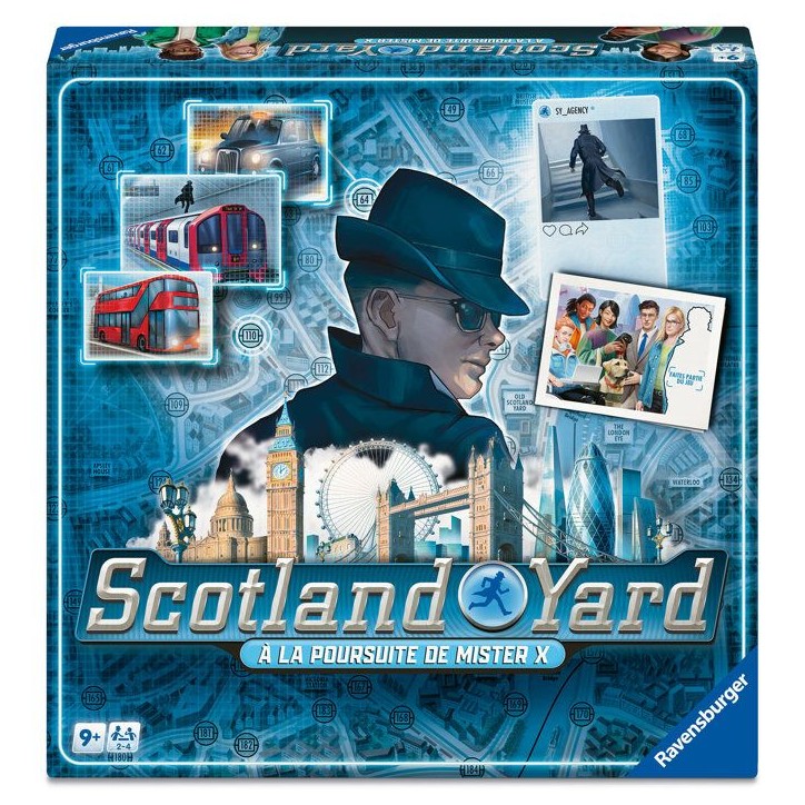 Ravensburger - Scotland Yard - Jeu pour les familles - 2 a 6 joueurs des 8 ans - 45 - 60 minutes - 25182 - Version française