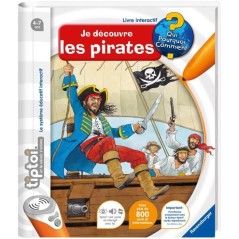 tiptoi, Livre interactif, Je découvre les pirates, 4 ans, 13099004, R