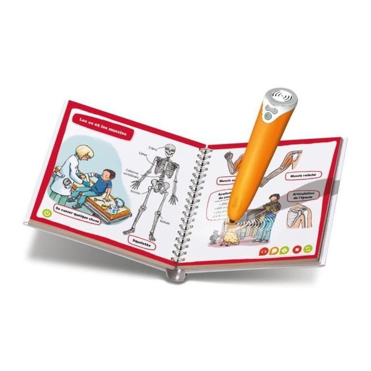 tiptoi, Livre interactif, Mini Doc' Le corps humain, 4 ans, 13099019, Ravensburger